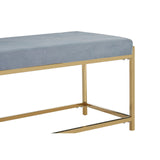 Allure Gold / Powder Blue Bench - SE Home