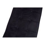 Allure Long Black Seat Bench - SE Home