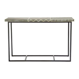 Boho Metal Base Console Table - SE Home