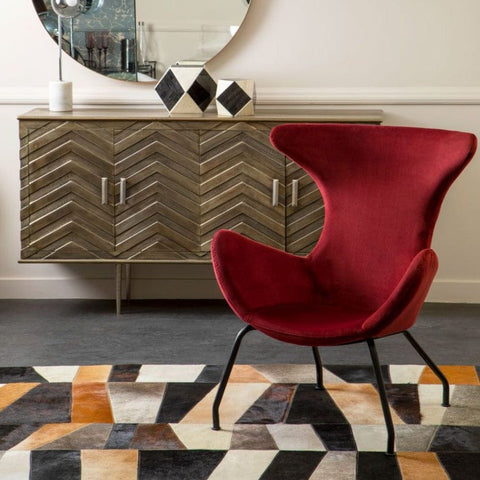Azman Red Chair - SE Home