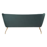Kolding 2 Seat Green Sofa - SE Home