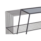 Coffee Tables Trento Console Table With Grey Glass Top