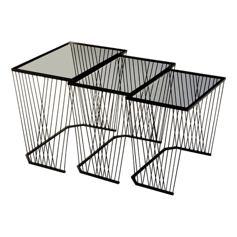 Trento Set Of 3 Side Tables - SE Home