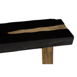 Coffee Tables Asamra Console Table With Black Top