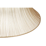 Templar Gold Finish Wire Coffee Table - SE Home