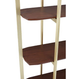 Bookcases & Standing Shelves Villi Walnut Wood Shelf Unit
