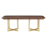 Villi Walnut Wood Dining Table - SE Home