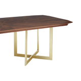Villi Walnut Wood Dining Table - SE Home