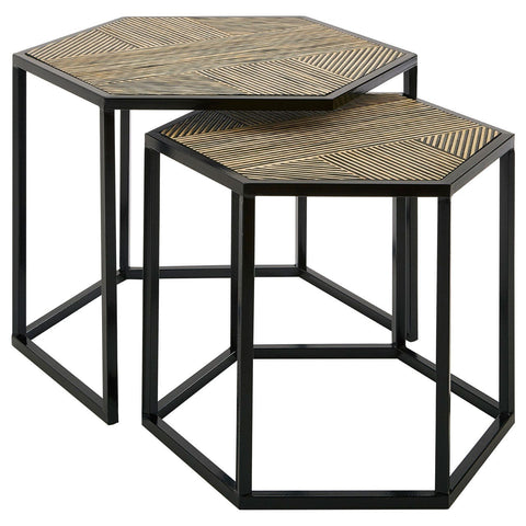 Kitchen & Dining Room Tables Babita Set Of 2 Side Tables