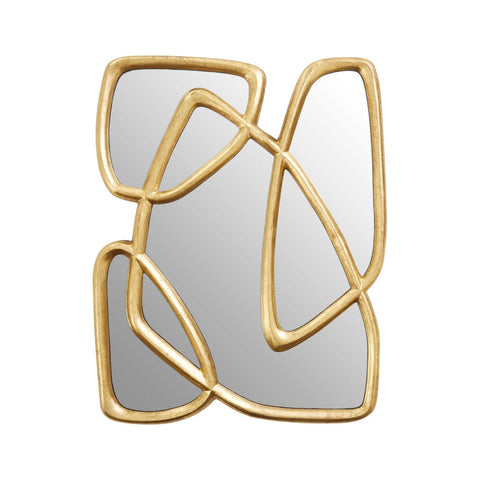 Pablo Gold Finish Wall Mirror - SE Home