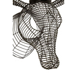 Arts & Crafts Zania Steel Wire Antelope Head