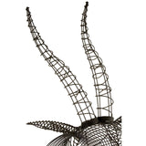 Arts & Crafts Zania Steel Wire Antelope Head