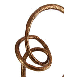 Nexus Round Rough Bronze Sculpture - SE Home