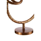 Nexus Round Rough Bronze Sculpture - SE Home