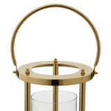 Large Hurricane Lamp With Handle - SE Home
