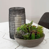 Cylindrical Tall Lantern - SE Home