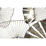 Zania Natural Finish Leaf Art - SE Home