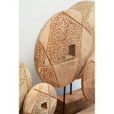 Elementi 4 Disc Wooden Sculpture - SE Home