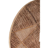 Elementi Round Natural Wooden Sculpture - SE Home