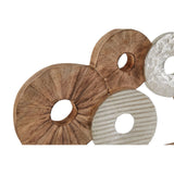 Elementi 7 Disc Wooden Sculpture - SE Home