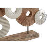 Elementi 7 Disc Wooden Sculpture - SE Home