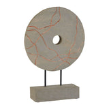 Vena Round Wooden Sculpture - SE Home
