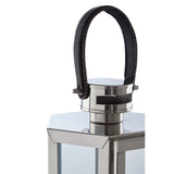 London Small Silver Finish Lantern - SE Home