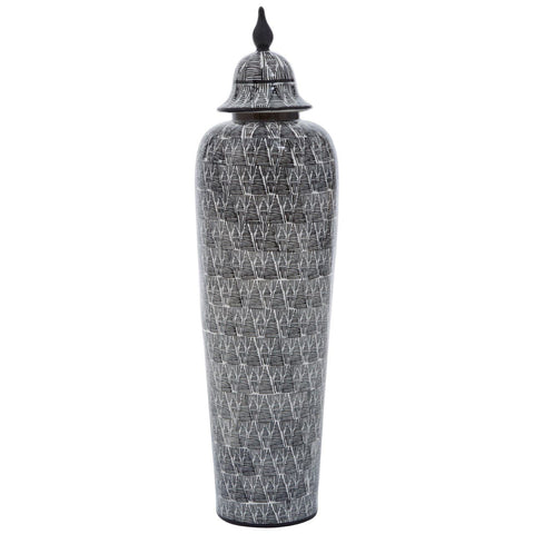Punto Large Ceramic Jar - SE Home