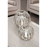 Sola Large Silver Lantern - SE Home