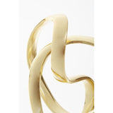 Mirano Gold Finish Knot Sculpture - SE Home