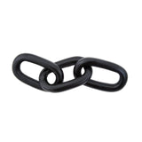 Prato Black Chain Sculpture - SE Home