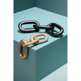 Prato Black Chain Sculpture - SE Home