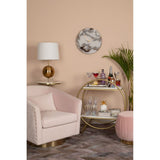 Celina Marble Effect Wall Clock - SE Home