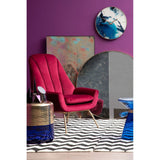 Celina Blue Abstract Wall Clock - SE Home