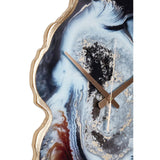 Clocks Celina Multicolour Agate Effect Wall Clock