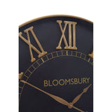 Clocks Mateo Large Black Wall Clock