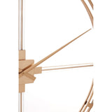 Beauly Gold Finish Skeleton Wall Clock - SE Home