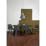Oslo Large Grey Bell Shaped Pendant Light - SE Home