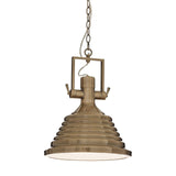 Lexington Medium Antique Brass Pendant Light