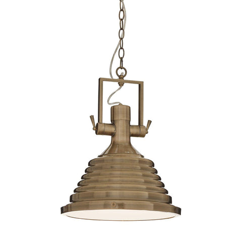 Lexington Medium Antique Brass Pendant Light - SE Home