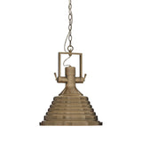 Lexington Medium Antique Brass Pendant Light