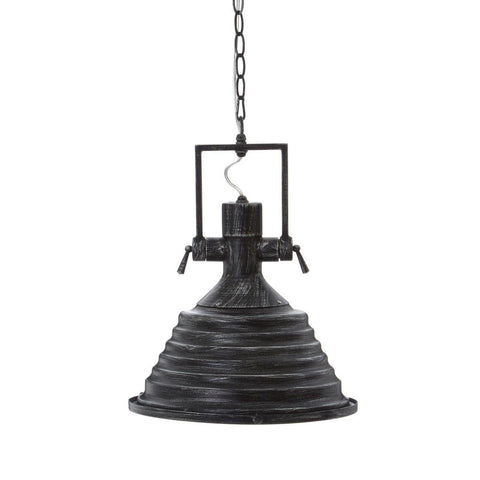 Lexington Black And Silver Pendant Light - SE Home