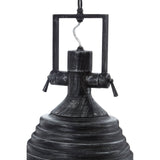 Lexington Black And Silver Pendant Light - SE Home