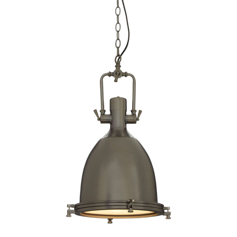 Lexington Large Gunmetal Pendant Light - SE Home