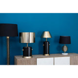 Melvin Drum Shade Table Lamp - SE Home