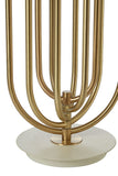 Metropolis White & Gold Effect Table Lamp