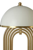 Metropolis White & Gold Effect Table Lamp