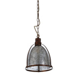 Terina Iron / Glass Pendant Light - SE Home