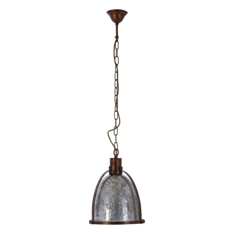 Terina Iron / Glass Pendant Light - SE Home