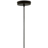 Mateo Medium Black Dome Pendant Light - SE Home